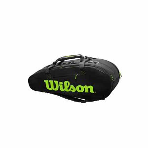 ساک تنیس ویلسون Super Tour 3 Comp Bag Black/Green