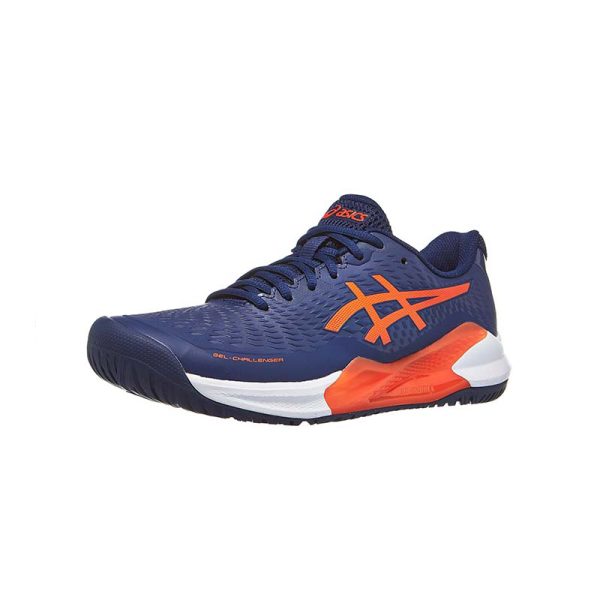Asics men's tennis shoes Gel Challenger 14 AC Blue Expanse/Koi