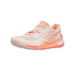 Women's tennis shoes Asics Gel Resolution 9 AC Pearl Pink/Coral
