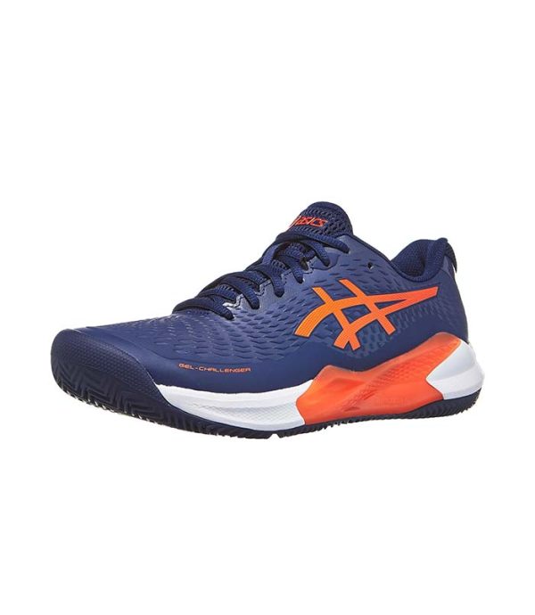 Asics Men's Gel Challenger 14 Clay Blue Expanse/Koi Tennis Shoes